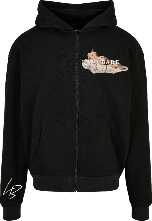 The Anon Volumes Laid Bare Lady 90s Zip Up Hoodie