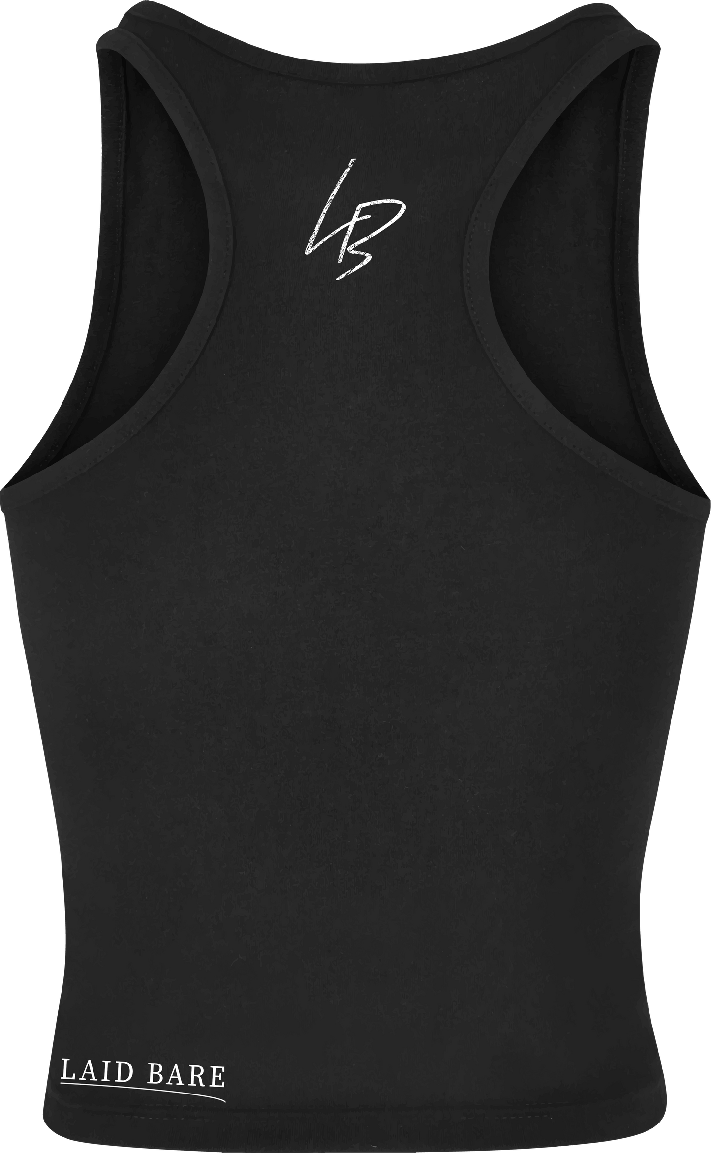 The Anon Volumes Laid Bare Lady Racerback Tank Top