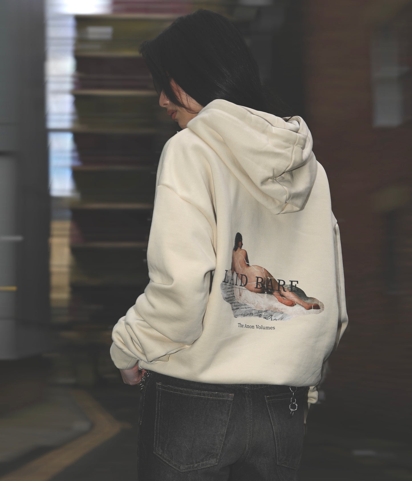 The Anon Volumes. Laid Bare Lady Hoodie