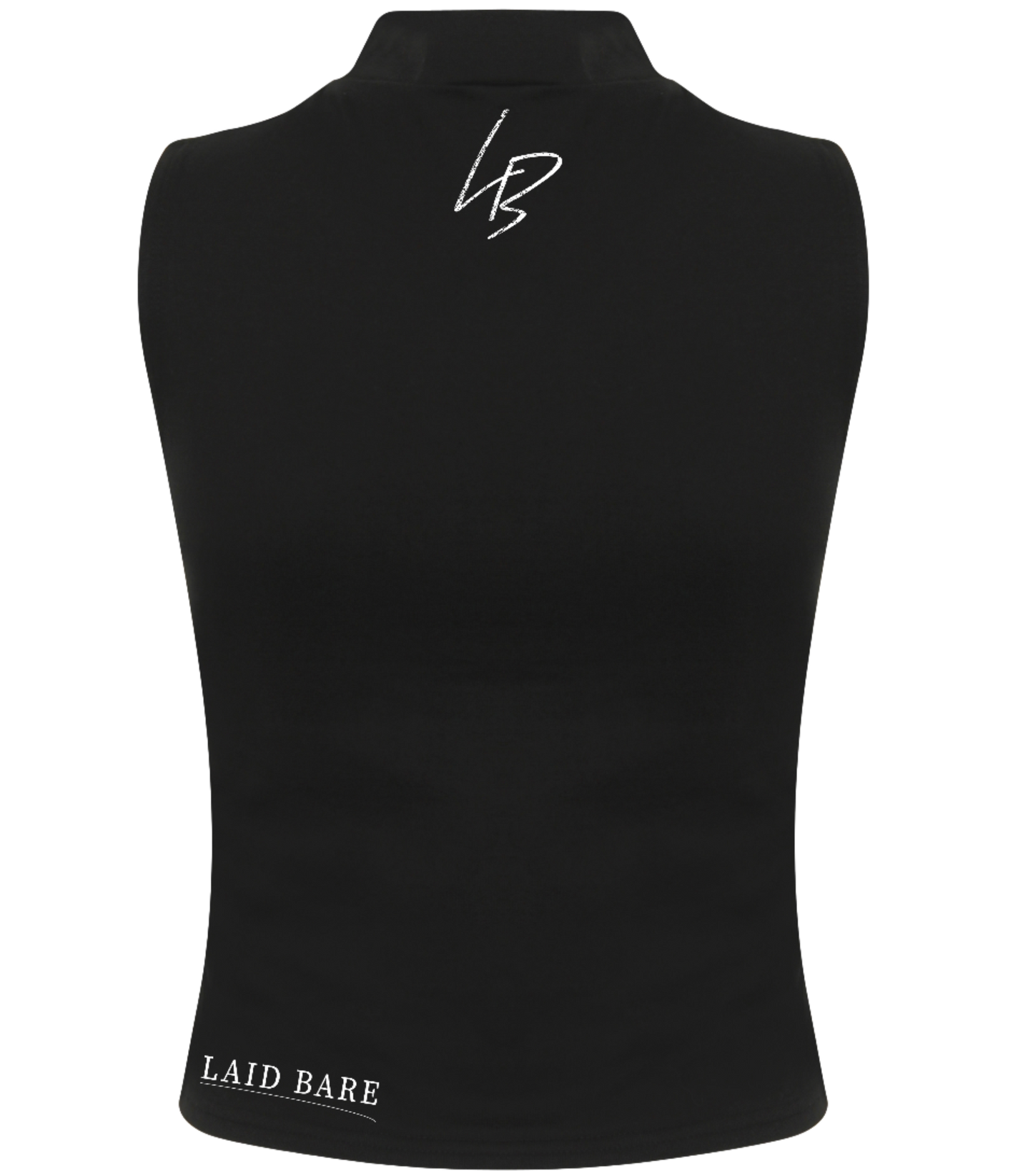 The Anon Volumes Laid Bare Lady High Neck Tank Top